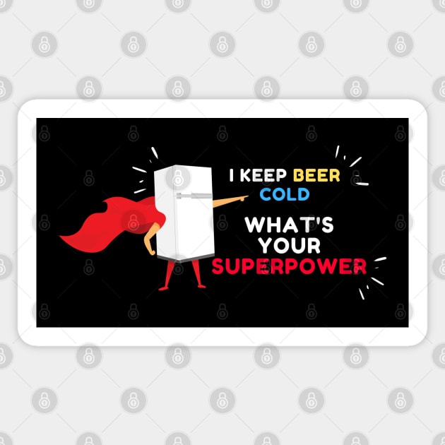 Whats your superpower Sticker by Shirt &Tingz